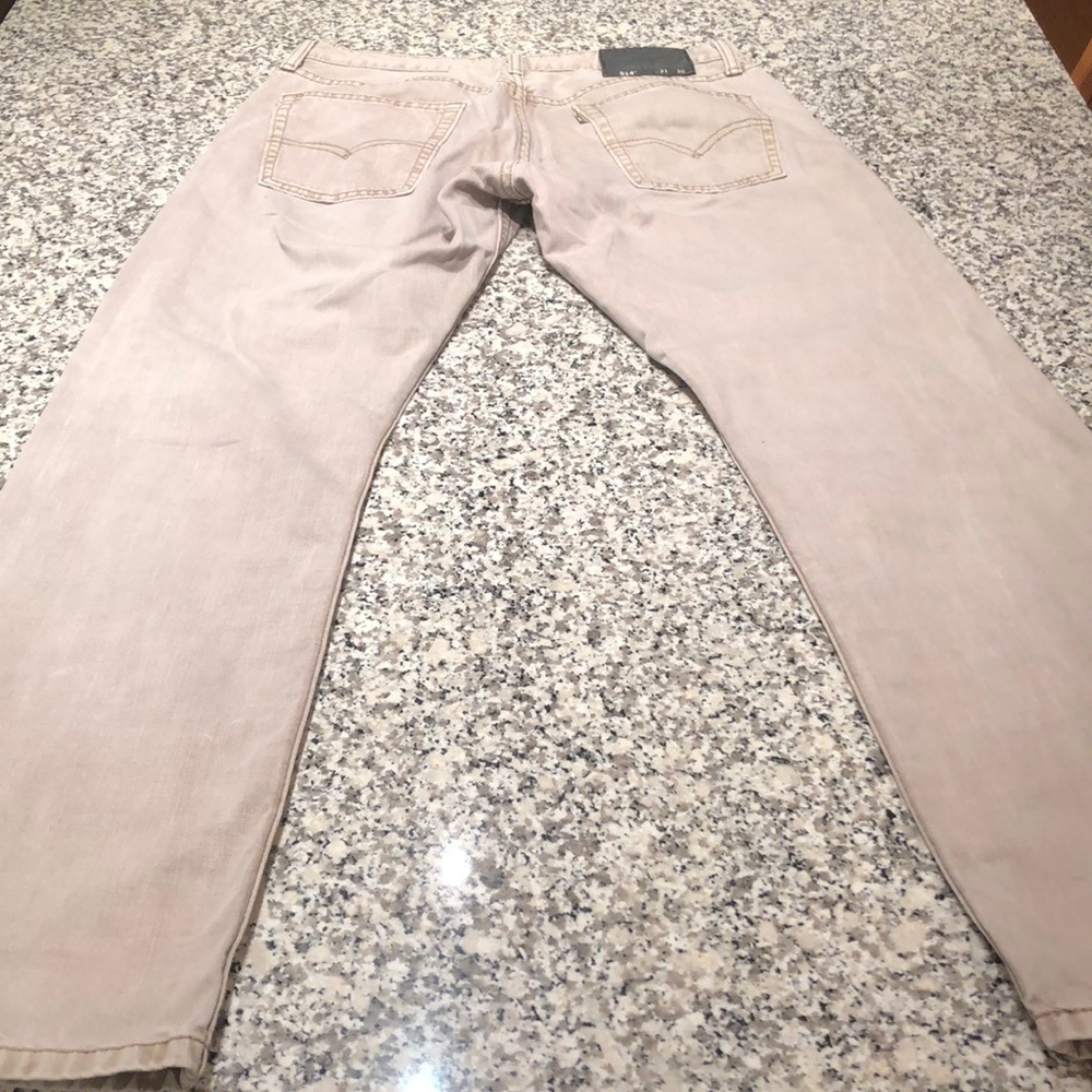 Levi Strauss 514, size 31/30, khaki jeans - Picture 2 of 3